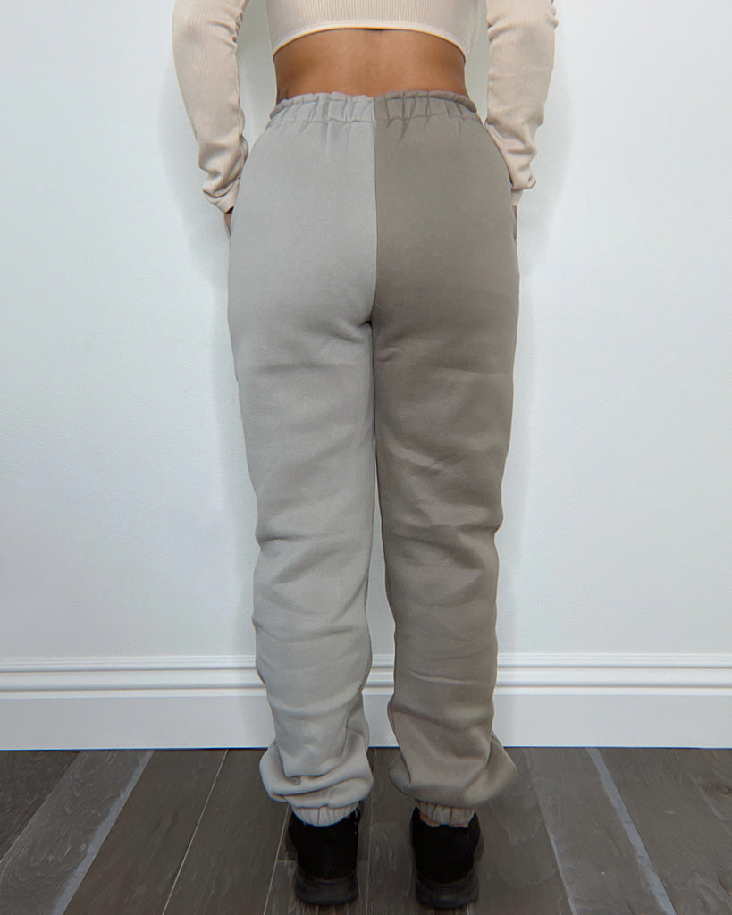 TWO TONE JOGGERS